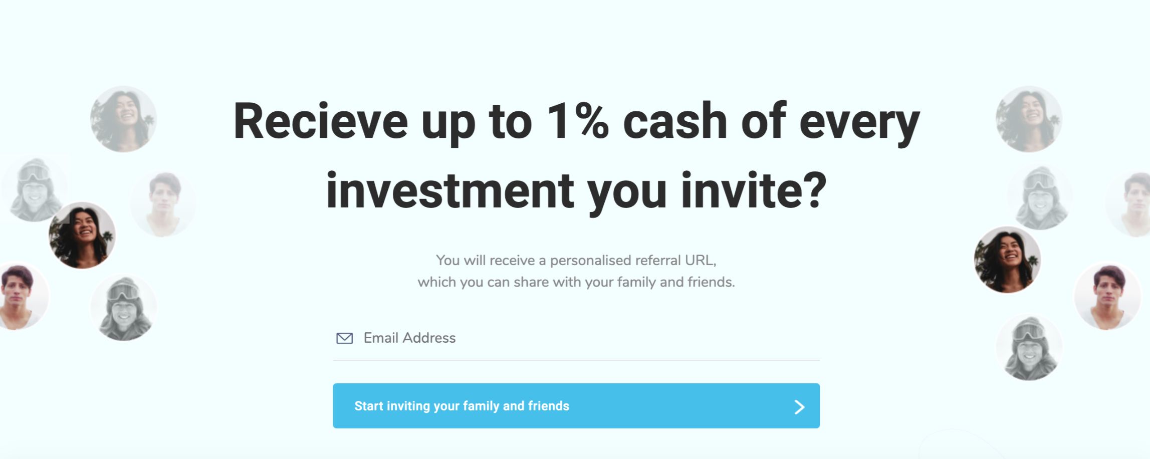 invite family and friends cashbackk